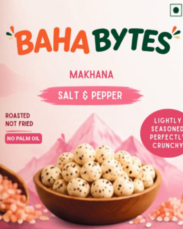 Salt & Pepper Roasted Makhana