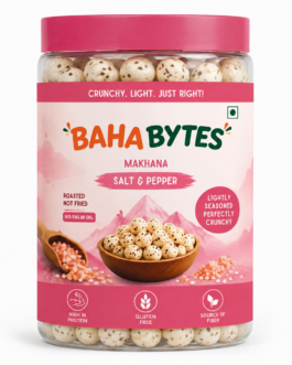 Salt & Pepper Roasted Makhana 75 gm